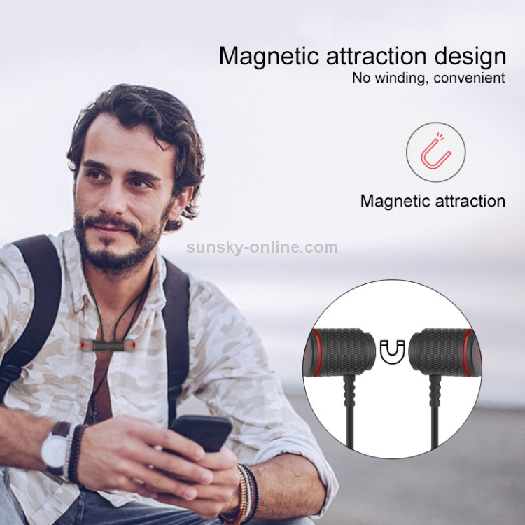 BT740 Stereo Magnetic Neck-mounted Wireless 4.0 Bluetooth Sports Earphone(Black) BT740 Stereo Magnetic Neck-mounted Wireless 4.0 Bluetooth Sports Earphone(Black)