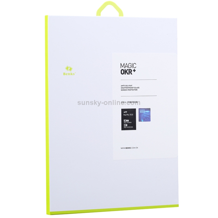 Benks OKR+ 0.3mm 9H HD Anti Blue-ray Anti-scratch Tempered Glass Film Screen Protector for iPad Pro 11 inch (2018) Benks OKR+ 0.3mm 9H HD Anti Blue-ray Anti-scratch Tempered Glass Film Screen Protector for iPad Pro 11 inch (2018)