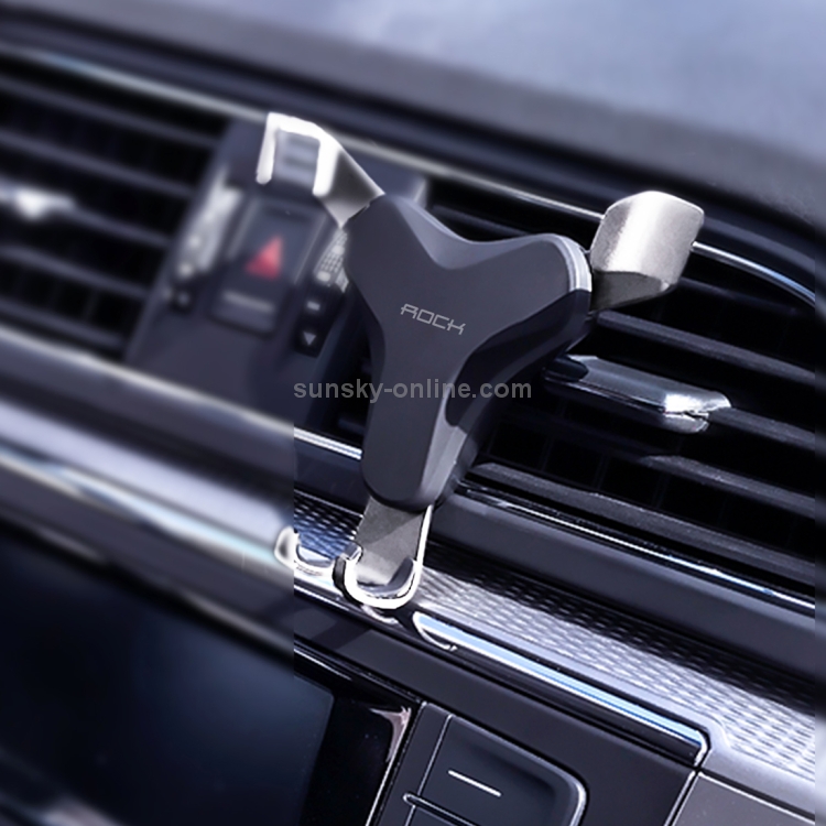 ROCK AutoBot T Shape Metal Universal Car Air Vent Phone Holder Stand Mount ROCK AutoBot T Shape Metal Universal Car Air Vent Phone Holder Stand Mount