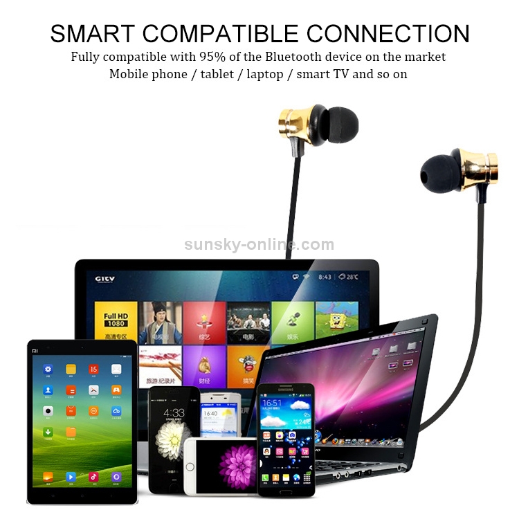 XT11 Magnetic In Ear Wireless Bluetooth V4.2