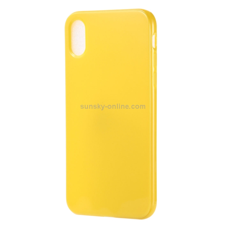 Oem Funda Silicona Iphone X/Xs Amarillo