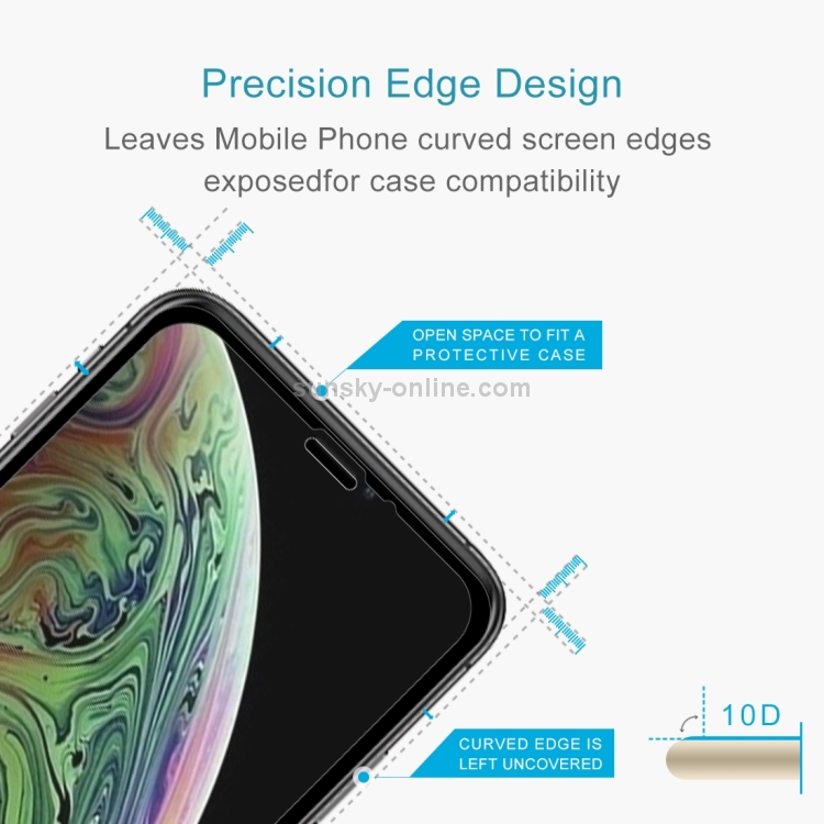For iPhone 11 Pro Max / XS Max 2pcs 9H 10D Full Screen Tempered Glass Screen Protector (Black) For iPhone 11 Pro Max / XS Max 2pcs 9H 10D Full Screen Tempered Glass Screen Protector (Black)