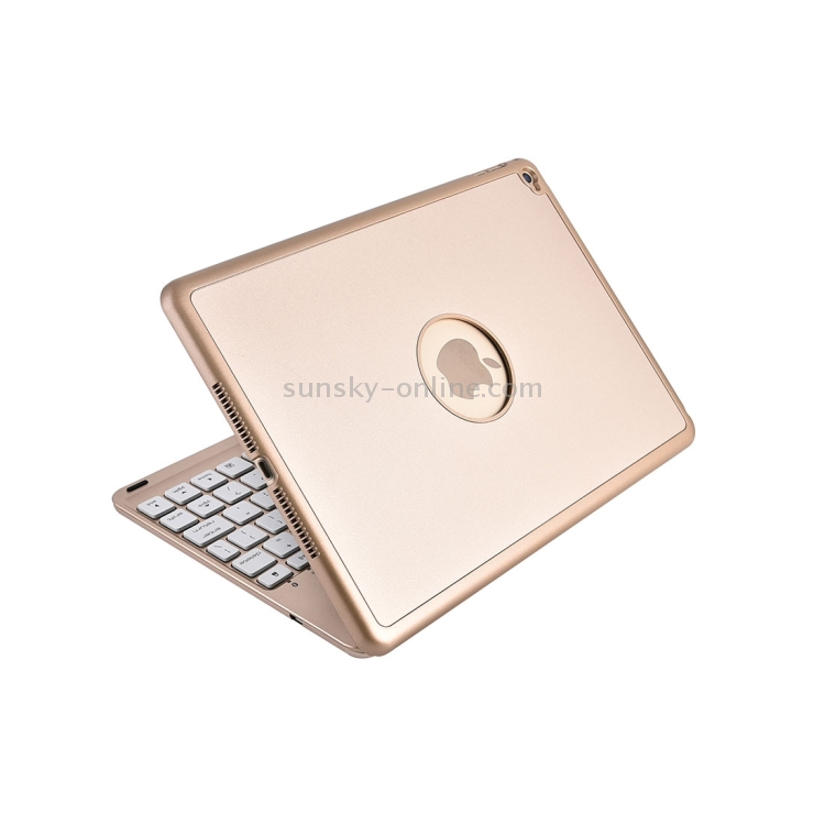 For iPad Pro 9.7 inch Aluminium Alloy Wireless Bluetooth 4.0 Backlight Keyboard(Gold) For iPad Pro 9.7 inch Aluminium Alloy Wireless Bluetooth 4.0 Backlight Keyboard(Gold)