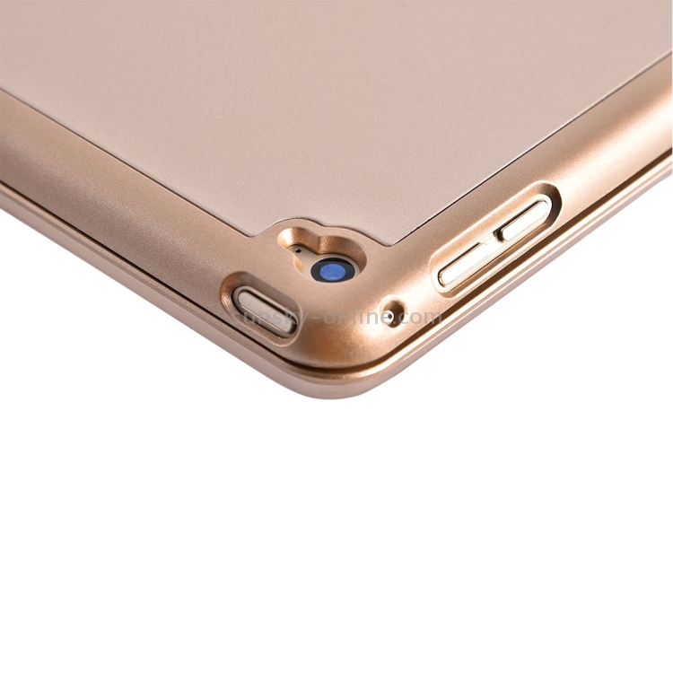 For iPad Pro 9.7 inch Aluminium Alloy Wireless Bluetooth 4.0 Backlight Keyboard(Gold) For iPad Pro 9.7 inch Aluminium Alloy Wireless Bluetooth 4.0 Backlight Keyboard(Gold)