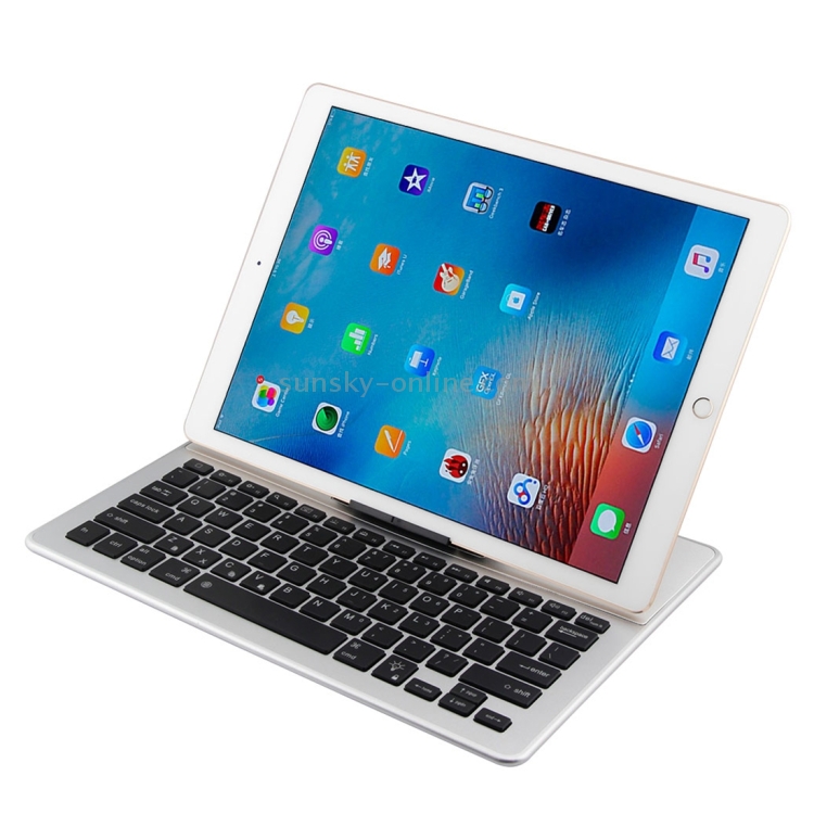 For iPad Pro 12.9 inch Separable Horizontal Flip Leather Tablet Case + Bluetooth Keyboard with Holder(White) For iPad Pro 12.9 inch Separable Horizontal Flip Leather Tablet Case + Bluetooth Keyboard with Holder(White)
