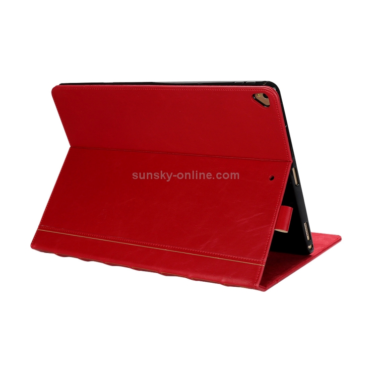 Bible Style Business Horizontal Flip Leather Case for iPad Pro 12.9 (2017) & Pro 12.9 (2015), with Card Slots & Pen Slots & Photo Frame & Holder (Red) Bible Style Business Horizontal Flip Leather Case for iPad Pro 12.9 (2017) & Pro 12.9 (2015), with Card Slots & Pen Slots & Photo Frame & Holder (Red)