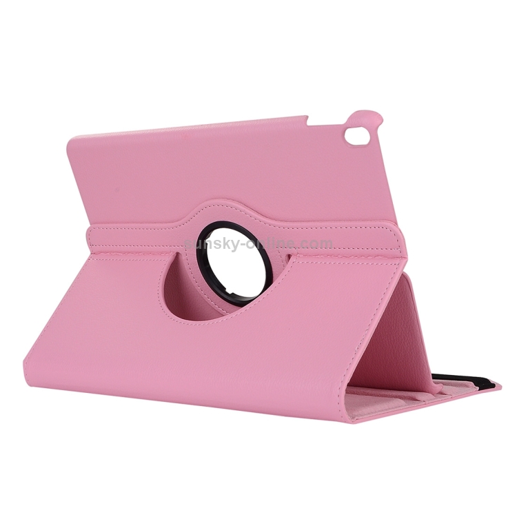 Litchi Texture Horizontal Flip 360 Degrees Rotation Leather Case for iPad Pro 12.9 inch(2018) ,with Holder(Pink) Litchi Texture Horizontal Flip 360 Degrees Rotation Leather Case for iPad Pro 12.9 inch(2018) ,with Holder(Pink)
