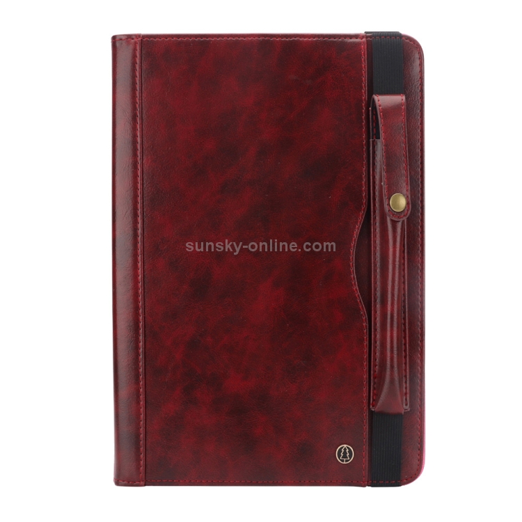 Crazy Horse Texture Horizontal Flip Leather Case for iPad Pro 12.9 (2018), with Card Slots & Pen Slot & Holder & Wallet(Wine Red) Crazy Horse Texture Horizontal Flip Leather Case for iPad Pro 12.9 (2018), with Card Slots & Pen Slot & Holder & Wallet(Wine Red)