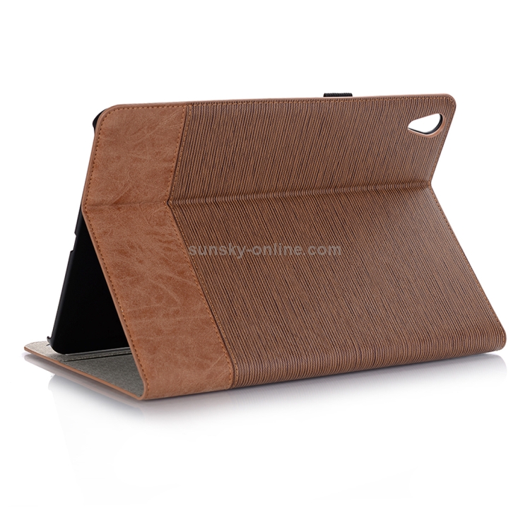 Cross Texture Horizontal Flip PU Leather Case for iPad Air 13 2024 / iPad Pro 12.9 inch (2018), with Holder & Card Slots & Wallet (Brown) Cross Texture Horizontal Flip PU Leather Case for iPad Air 13 2024 / iPad Pro 12.9 inch (2018), with Holder & Card Slots & Wallet (Brown)