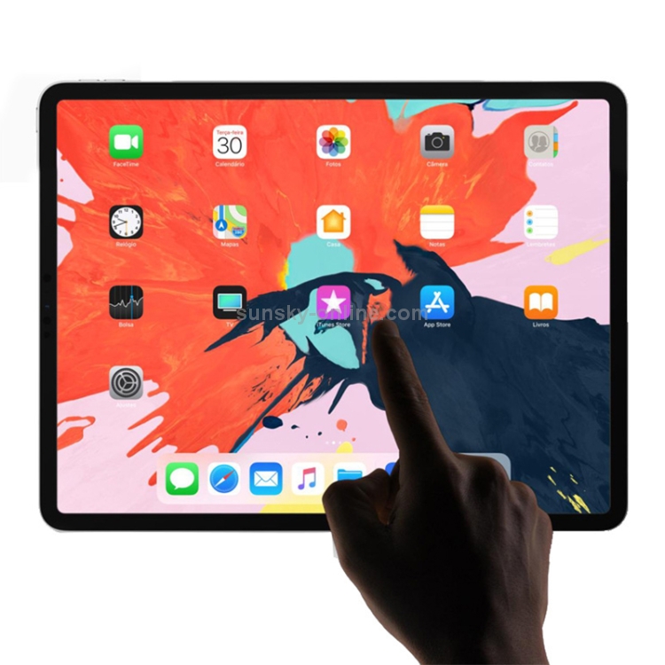 0.33mm 9H 2.5D Privacy Anti-glare Explosion-proof Tempered Glass Film for iPad Pro 12.9 (2017) / (2015)