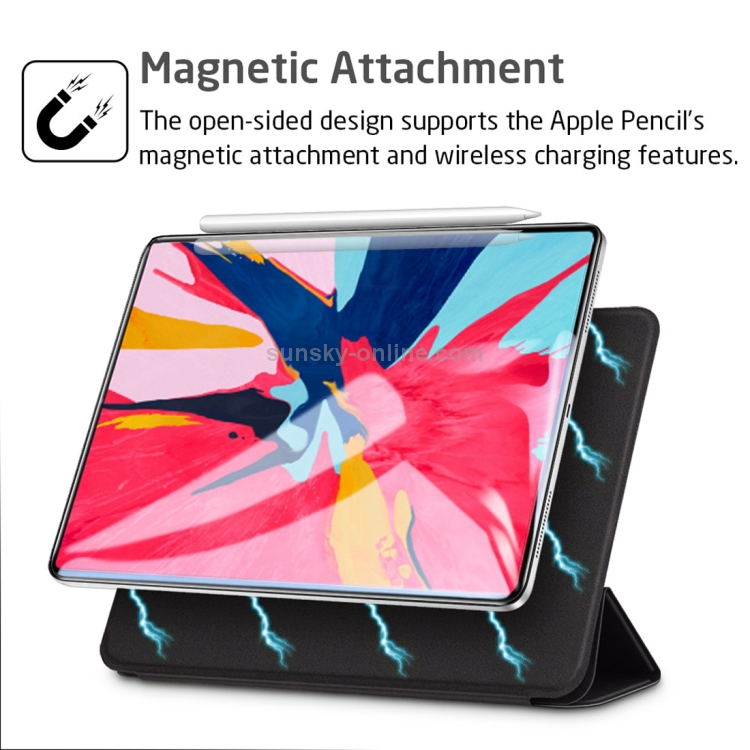 Yippee Magnetic Series Horizontal Flip Leather Case for iPad Pro 11 inch (2018), with Holder & Sleep / Wake-up Function(Black) Yippee Magnetic Series Horizontal Flip Leather Case for iPad Pro 11 inch (2018), with Holder & Sleep / Wake-up Function(Black)