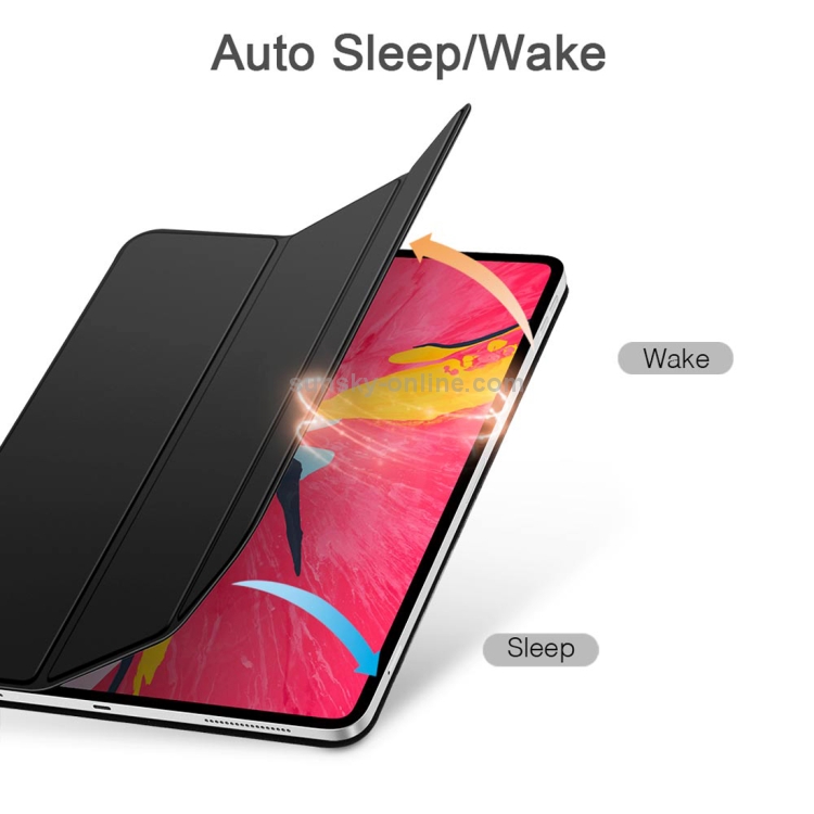 Yippee Magnetic Series Horizontal Flip Leather Case for iPad Pro 11 inch (2018), with Holder & Sleep / Wake-up Function(Black) Yippee Magnetic Series Horizontal Flip Leather Case for iPad Pro 11 inch (2018), with Holder & Sleep / Wake-up Function(Black)