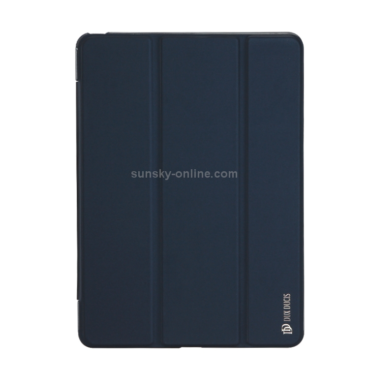 DUX DUCIS Skin Pro Series Horizontal Flip PU + PC Leather Case for iPad Air 2019 & iPad Pro 10.5, with Three-folding Holder(Blue) DUX DUCIS Skin Pro Series Horizontal Flip PU + PC Leather Case for iPad Air 2019 & iPad Pro 10.5, with Three-folding Holder(Blue)