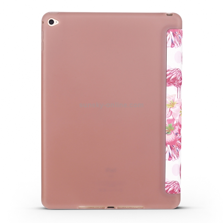 Flamingo Pattern Horizontal Flip PU Leather Case for iPad Mini 2019, with Three-folding Holder & Honeycomb TPU Cover Flamingo Pattern Horizontal Flip PU Leather Case for iPad Mini 2019, with Three-folding Holder & Honeycomb TPU Cover