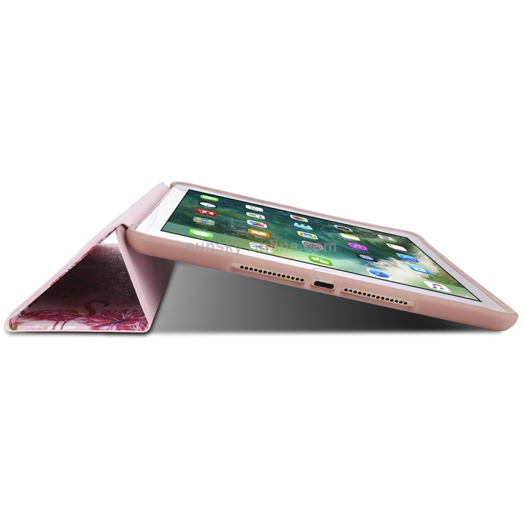 Flamingo Pattern Horizontal Flip PU Leather Case for iPad Mini 2019, with Three-folding Holder & Honeycomb TPU Cover Flamingo Pattern Horizontal Flip PU Leather Case for iPad Mini 2019, with Three-folding Holder & Honeycomb TPU Cover