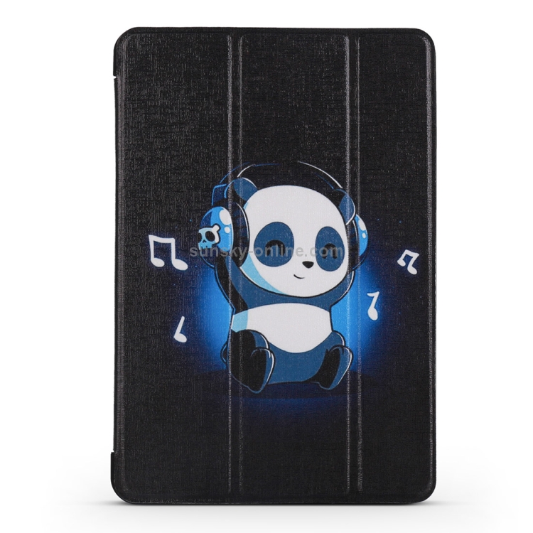 Music Panda Pattern Horizontal Flip PU Leather Case for iPad Mini 2019, with Three-folding Holder & Honeycomb TPU Cover Music Panda Pattern Horizontal Flip PU Leather Case for iPad Mini 2019, with Three-folding Holder & Honeycomb TPU Cover