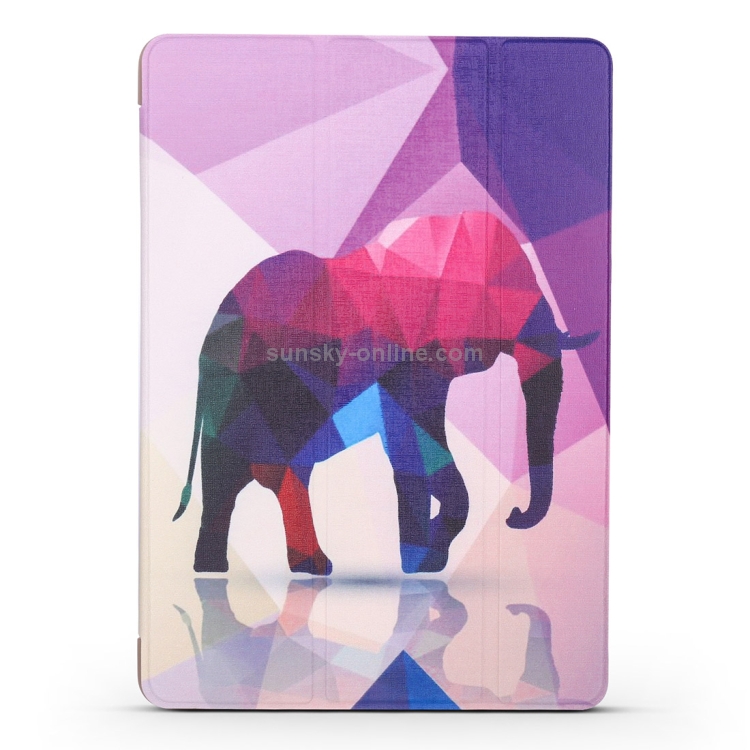 Elephant Pattern Horizontal Flip PU Leather Case for iPad Air 2019 / Pro 10.5 inch, with Three-folding Holder & Honeycomb TPU Cover Elephant Pattern Horizontal Flip PU Leather Case for iPad Air 2019 / Pro 10.5 inch, with Three-folding Holder & Honeycomb TPU Cover