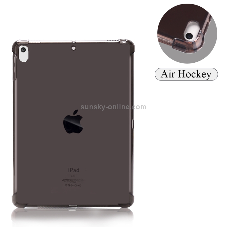 Highly Transparent TPU Full Thicken Corners Shockproof Protective Case for iPad Air 2019 / Pro 10.5 (2017) (Black) Highly Transparent TPU Full Thicken Corners Shockproof Protective Case for iPad Air 2019 / Pro 10.5 (2017) (Black)