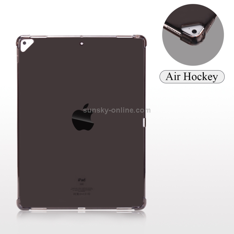 Highly Transparent TPU Full Thicken Corners Shockproof Protective Case for iPad Pro 12.9 (2017) & (2015) (Black) Highly Transparent TPU Full Thicken Corners Shockproof Protective Case for iPad Pro 12.9 (2017) & (2015) (Black)
