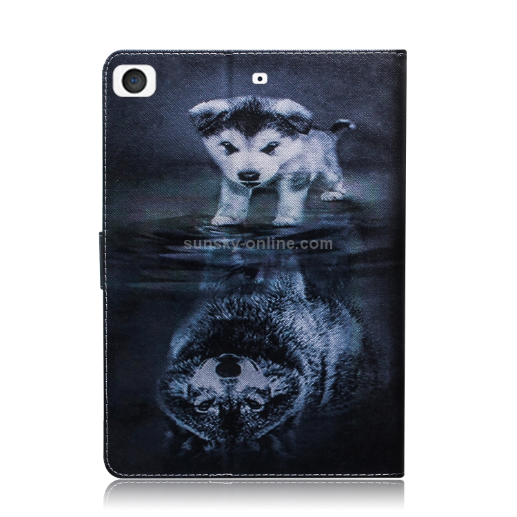 Wolf and Dog Pattern Horizontal Flip Leather Case for iPad Mini (2019) / 4 / 3 / 2 / 1, with Holder & Card Slot & Wallet Wolf and Dog Pattern Horizontal Flip Leather Case for iPad Mini (2019) / 4 / 3 / 2 / 1, with Holder & Card Slot & Wallet