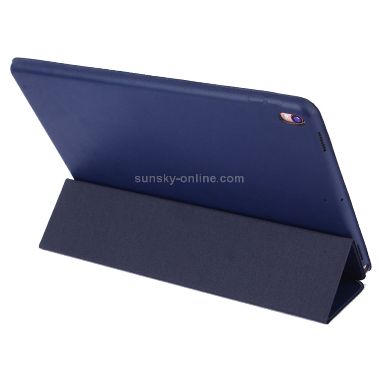 Three-folding Horizontal Flip Leather Case for iPad Air (2019), with Holder (Gold) Three-folding Horizontal Flip Leather Case for iPad Air (2019), with Holder (Gold)