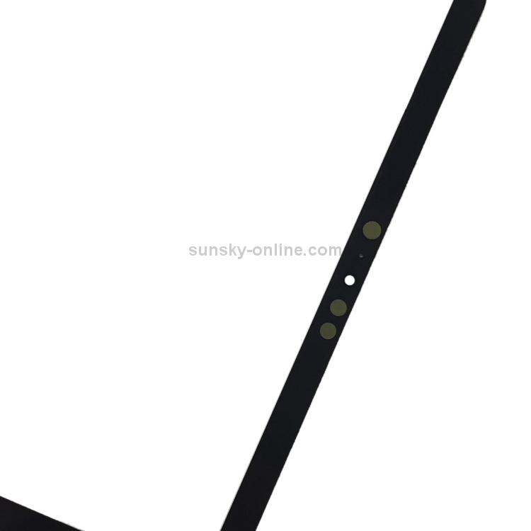 Lente de cristal exterior de pantalla frontal para iPad Pro de 11 pulgadas (negro) - 2