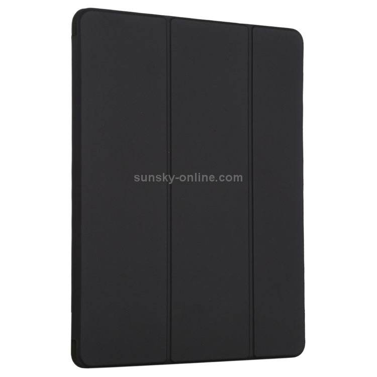 For iPad Pro 11 (2020) PC + PU Magnetic Leather Tablet Case with Three-folding Holder (Black) For iPad Pro 11 (2020) PC + PU Magnetic Leather Tablet Case with Three-folding Holder (Black)