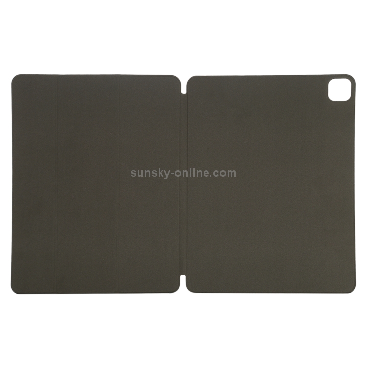 For iPad Pro 11 (2020) PC + PU Magnetic Leather Tablet Case with Three-folding Holder (Black) For iPad Pro 11 (2020) PC + PU Magnetic Leather Tablet Case with Three-folding Holder (Black)