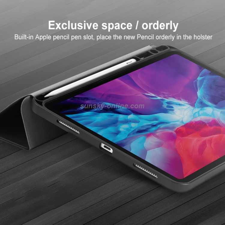 For iPad Pro 12.9 (2020) MOMAX PU+TPU Horizontal Deformation Flip Leather Tablet Case with Holder & Pen Slot (Black) For iPad Pro 12.9 (2020) MOMAX PU+TPU Horizontal Deformation Flip Leather Tablet Case with Holder & Pen Slot (Black)