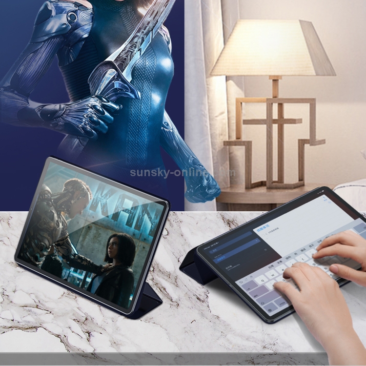 Benks Magnetic Horizontal Flip PU Leather Case for iPad Pro 12.9 inch (2018), with Holder & Sleep / Wake-up Function (Black)