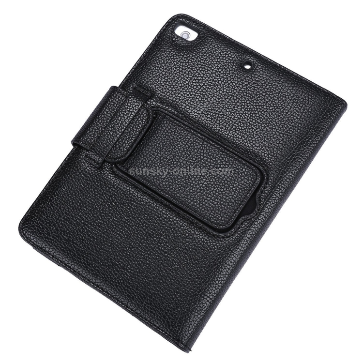 SPM01 For iPad mini 5 / 4 / 3 / 2 / 1 Litchi Texture Detachable Plastic Bluetooth Keyboard Leather Tablet Case with Stand Function(Black) SPM01 For iPad mini 5 / 4 / 3 / 2 / 1 Litchi Texture Detachable Plastic Bluetooth Keyboard Leather Tablet Case with Stand Function(Black)