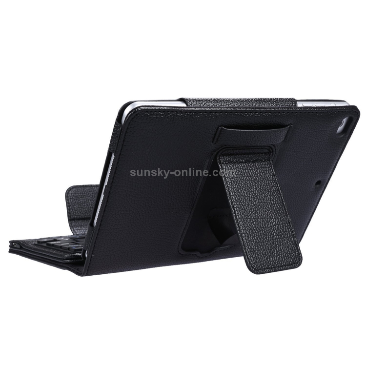 SPM01 For iPad mini 5 / 4 / 3 / 2 / 1 Litchi Texture Detachable Plastic Bluetooth Keyboard Leather Tablet Case with Stand Function(Black) SPM01 For iPad mini 5 / 4 / 3 / 2 / 1 Litchi Texture Detachable Plastic Bluetooth Keyboard Leather Tablet Case with Stand Function(Black)