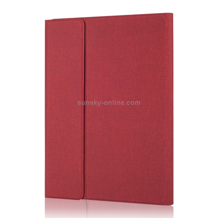 RK11 For iPad Pro 11 inch Silk Texture Detachable Plastic Bluetooth Keyboard Leather Tablet Case with Pen Slot & Stand Function(Red) RK11 For iPad Pro 11 inch Silk Texture Detachable Plastic Bluetooth Keyboard Leather Tablet Case with Pen Slot & Stand Function(Red)