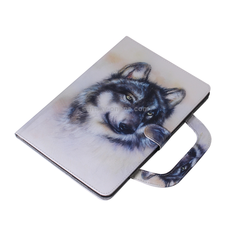Wolf Pattern Horizontal Flip Leather Case for iPad Mini(2019) / Mini 1 / 2 / 3 / 4, with Holder & Card Slot & Wallet Wolf Pattern Horizontal Flip Leather Case for iPad Mini(2019) / Mini 1 / 2 / 3 / 4, with Holder & Card Slot & Wallet