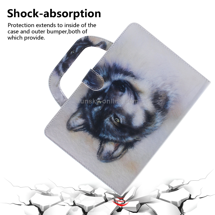 Wolf Pattern Horizontal Flip Leather Case for iPad Mini(2019) / Mini 1 / 2 / 3 / 4, with Holder & Card Slot & Wallet Wolf Pattern Horizontal Flip Leather Case for iPad Mini(2019) / Mini 1 / 2 / 3 / 4, with Holder & Card Slot & Wallet