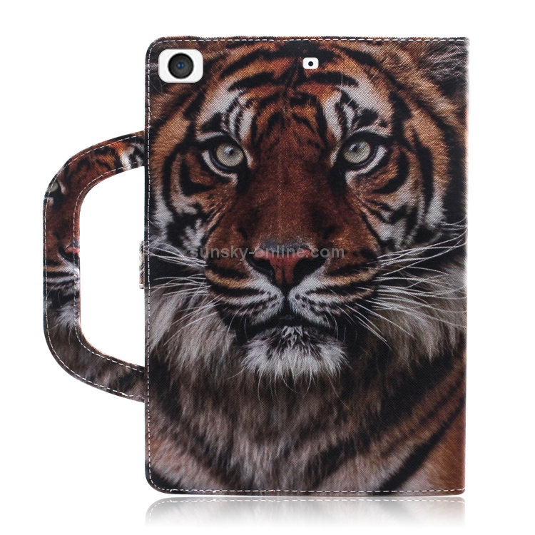 Tiger Pattern Horizontal Flip Leather Case for iPad Mini(2019) / Mini 1 / 2 / 3 / 4, with Holder & Card Slot & Wallet Tiger Pattern Horizontal Flip Leather Case for iPad Mini(2019) / Mini 1 / 2 / 3 / 4, with Holder & Card Slot & Wallet