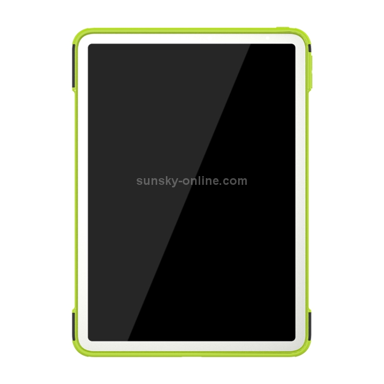 Tire Texture TPU+PC Shockproof Case for iPad Pro 11 inch (2018), with Holder & Pen Slot (Green) Tire Texture TPU+PC Shockproof Case for iPad Pro 11 inch (2018), with Holder & Pen Slot (Green)