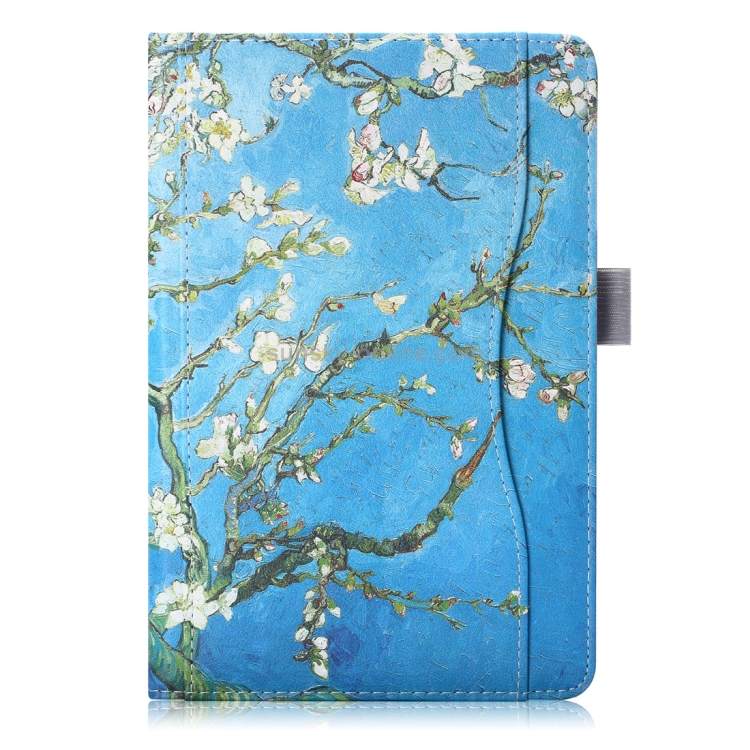 Cowhide Texture Apricot Pattern Colored Drawing Horizontal Flip Leather Case for iPad Mini 2019 / Mini 4, with Holder & Sleep / Wake-up Function Cowhide Texture Apricot Pattern Colored Drawing Horizontal Flip Leather Case for iPad Mini 2019 / Mini 4, with Holder & Sleep / Wake-up Function