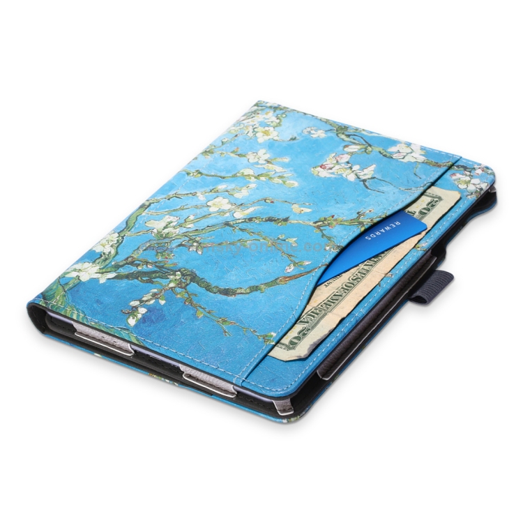 Cowhide Texture Apricot Pattern Colored Drawing Horizontal Flip Leather Case for iPad Mini 2019 / Mini 4, with Holder & Sleep / Wake-up Function Cowhide Texture Apricot Pattern Colored Drawing Horizontal Flip Leather Case for iPad Mini 2019 / Mini 4, with Holder & Sleep / Wake-up Function