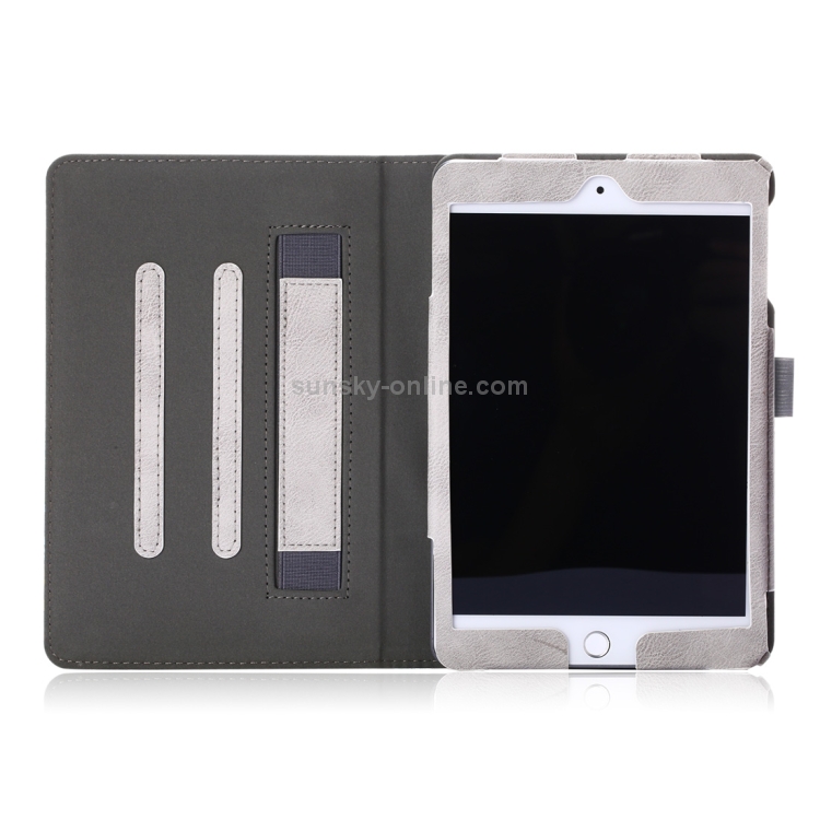 Cowhide Texture Starry Sky Pattern Colored Drawing Horizontal Flip Leather Case for iPad Mini 2019 / Mini 4, with Holder & Sleep / Wake-up Function
