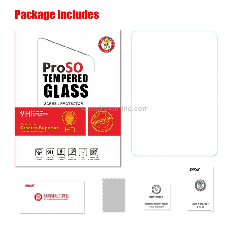 ENKAY Hat-Prince 0.33mm 9H 2.5D Curved Edge Full Screen Tempered Glass Film for iPad Pro 11 inch (2018) ENKAY Hat-Prince 0.33mm 9H 2.5D Curved Edge Full Screen Tempered Glass Film for iPad Pro 11 inch (2018)