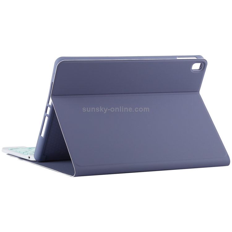 TG11B Detachable Bluetooth Green Keyboard + Microfiber Leather Tablet Case for iPad Pro 11 inch (2020), with Pen Slot & Holder (Purple) TG11B Detachable Bluetooth Green Keyboard + Microfiber Leather Tablet Case for iPad Pro 11 inch (2020), with Pen Slot & Holder (Purple)