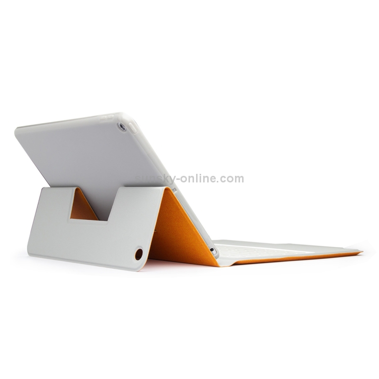 P102AS For iPad 10.2 inch 2019 Backlight Bluetooth Keyboard Leather Tablet Case with Stand & Pen Slot Function (Orange) P102AS For iPad 10.2 inch 2019 Backlight Bluetooth Keyboard Leather Tablet Case with Stand & Pen Slot Function (Orange)
