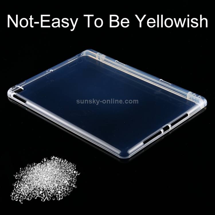 For iPad 10.2 / iPad Pro 10.5 (2017) 3mm Shockproof Transparent Protective Case with Pen Slot For iPad 10.2 / iPad Pro 10.5 (2017) 3mm Shockproof Transparent Protective Case with Pen Slot
