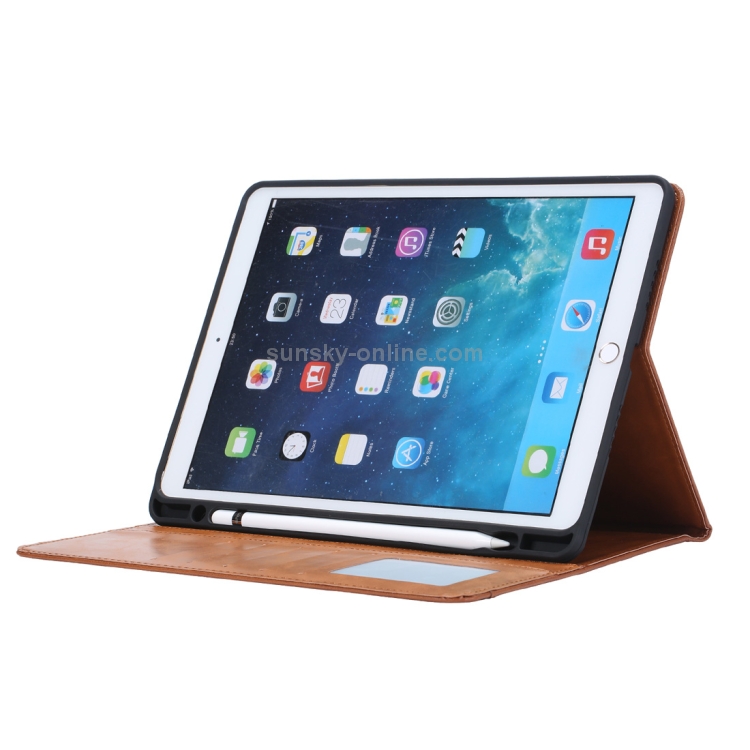 Knead Skin Texture Horizontal Flip Leather Case for iPad Air 2019 10.5 inch, with Photo Frame & Holder & Card Slots & Wallet & Pen Slot (Red) Knead Skin Texture Horizontal Flip Leather Case for iPad Air 2019 10.5 inch, with Photo Frame & Holder & Card Slots & Wallet & Pen Slot (Red)