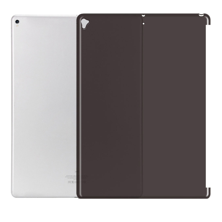 For iPad Pro 12.9 inch (2017) Transparent TPU Chipped Edge Soft Protective Back Cover Case(Black) For iPad Pro 12.9 inch (2017) Transparent TPU Chipped Edge Soft Protective Back Cover Case(Black)