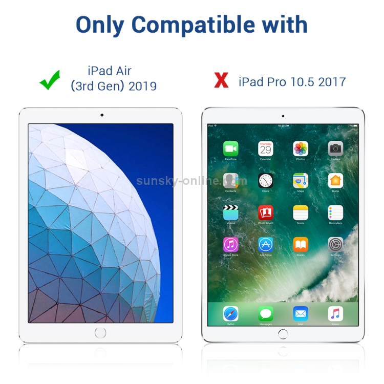 ESR Yippee Color Rebound Series Slim Fit Leather + Soft TPU Case for iPad Air 2019 10.5 inch, with Three-folding & Sleep / Wake-up Function(Blue) ESR Yippee Color Rebound Series Slim Fit Leather + Soft TPU Case for iPad Air 2019 10.5 inch, with Three-folding & Sleep / Wake-up Function(Blue)