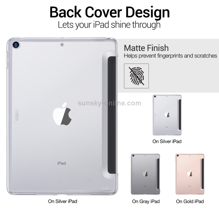 ESR Yippee Color Plus Series Clear Soft TPU Bumper + PC Case for iPad Mini 2019 ESR Yippee Color Plus Series Clear Soft TPU Bumper + PC Case for iPad Mini 2019
