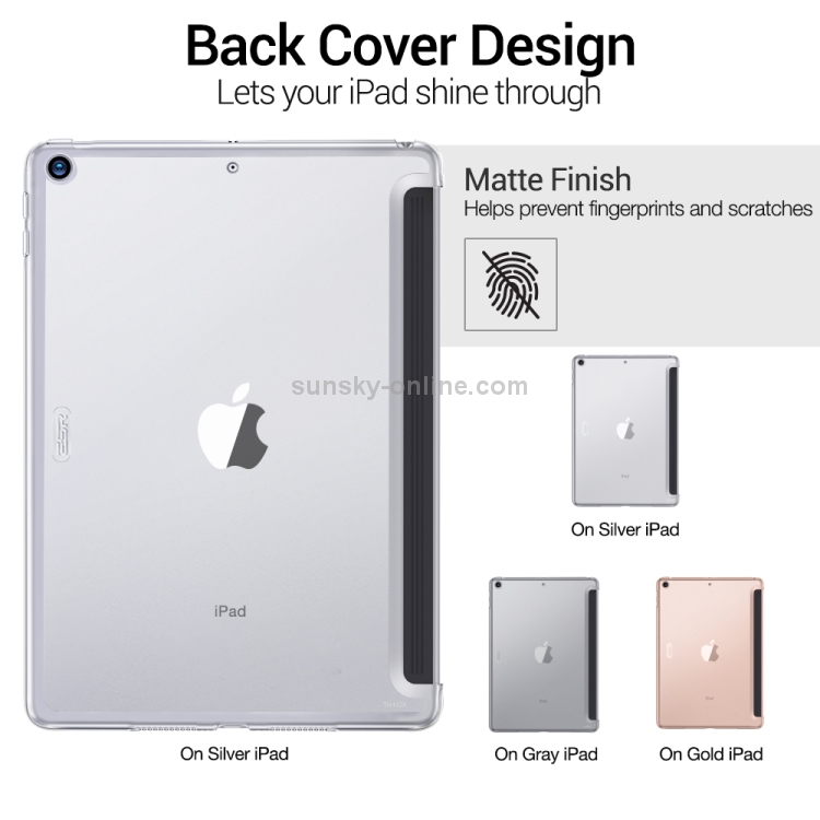 ESR Yippee Color Plus Series Clear Soft TPU Bumper + PC Case iPad Air 2019 10.5 inch Dedicated ESR Yippee Color Plus Series Clear Soft TPU Bumper + PC Case iPad Air 2019 10.5 inch Dedicated