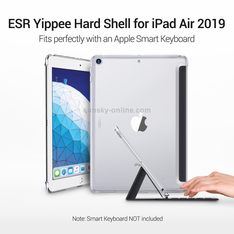 ESR Yippee Color Plus Series Clear Soft TPU Bumper + PC Case iPad Air 2019 10.5 inch Dedicated ESR Yippee Color Plus Series Clear Soft TPU Bumper + PC Case iPad Air 2019 10.5 inch Dedicated